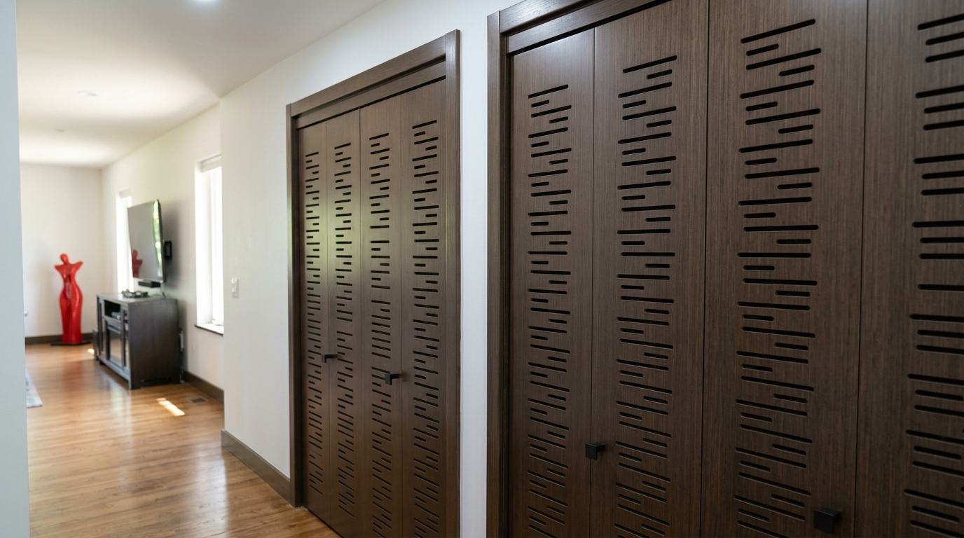 Bifold interior door
