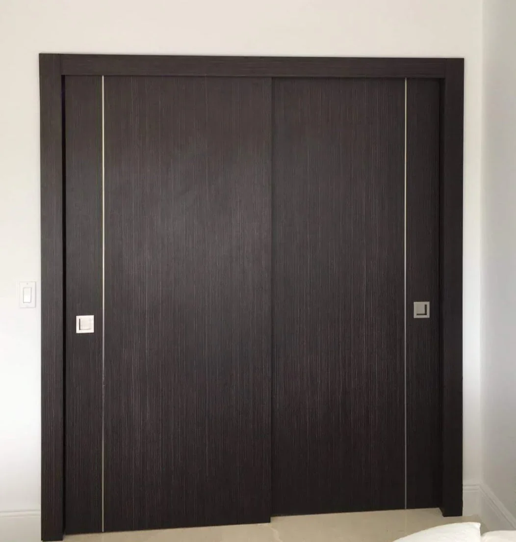 Bypass interior door