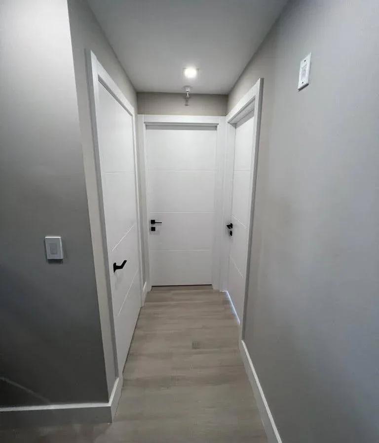 Carved Lines door