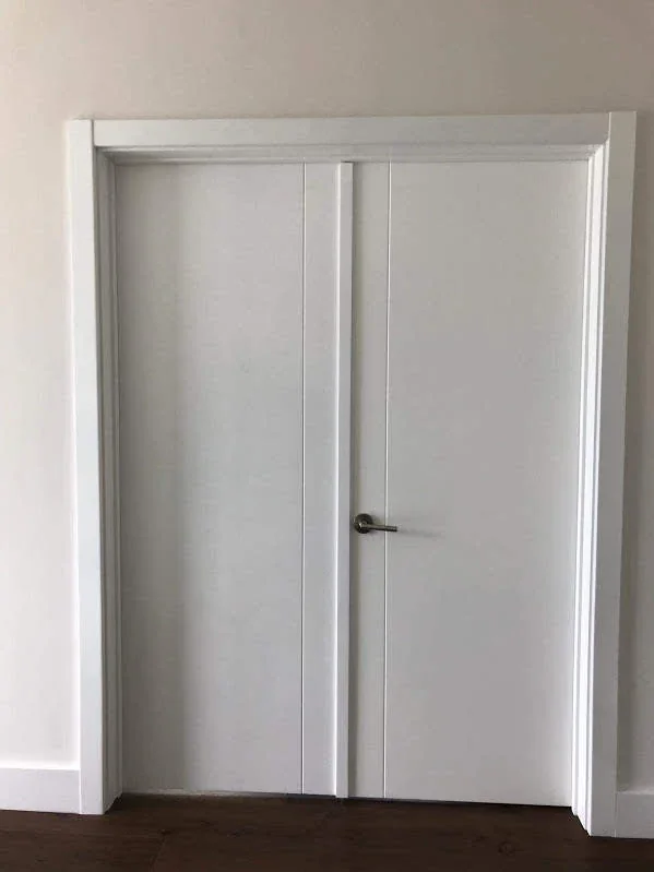 Carved Lines door