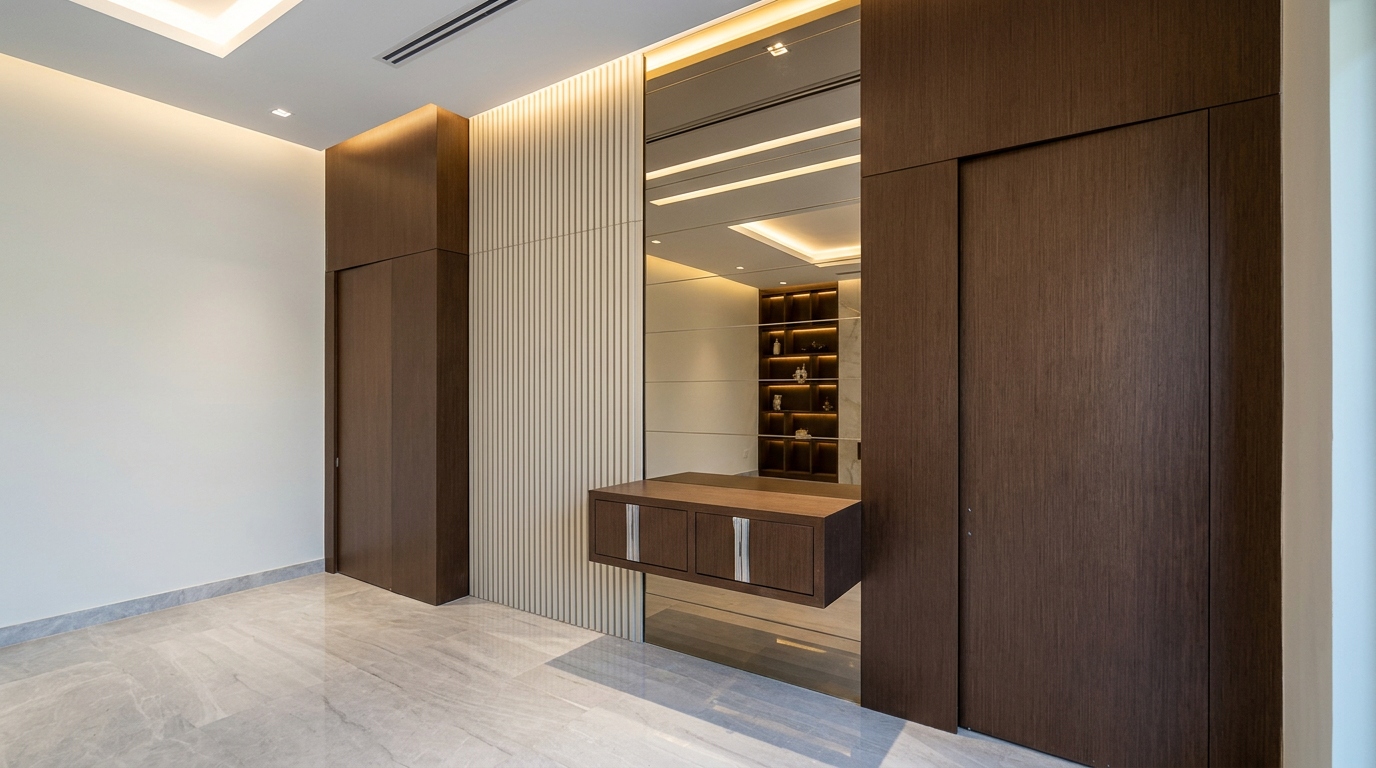 Complanare interior door