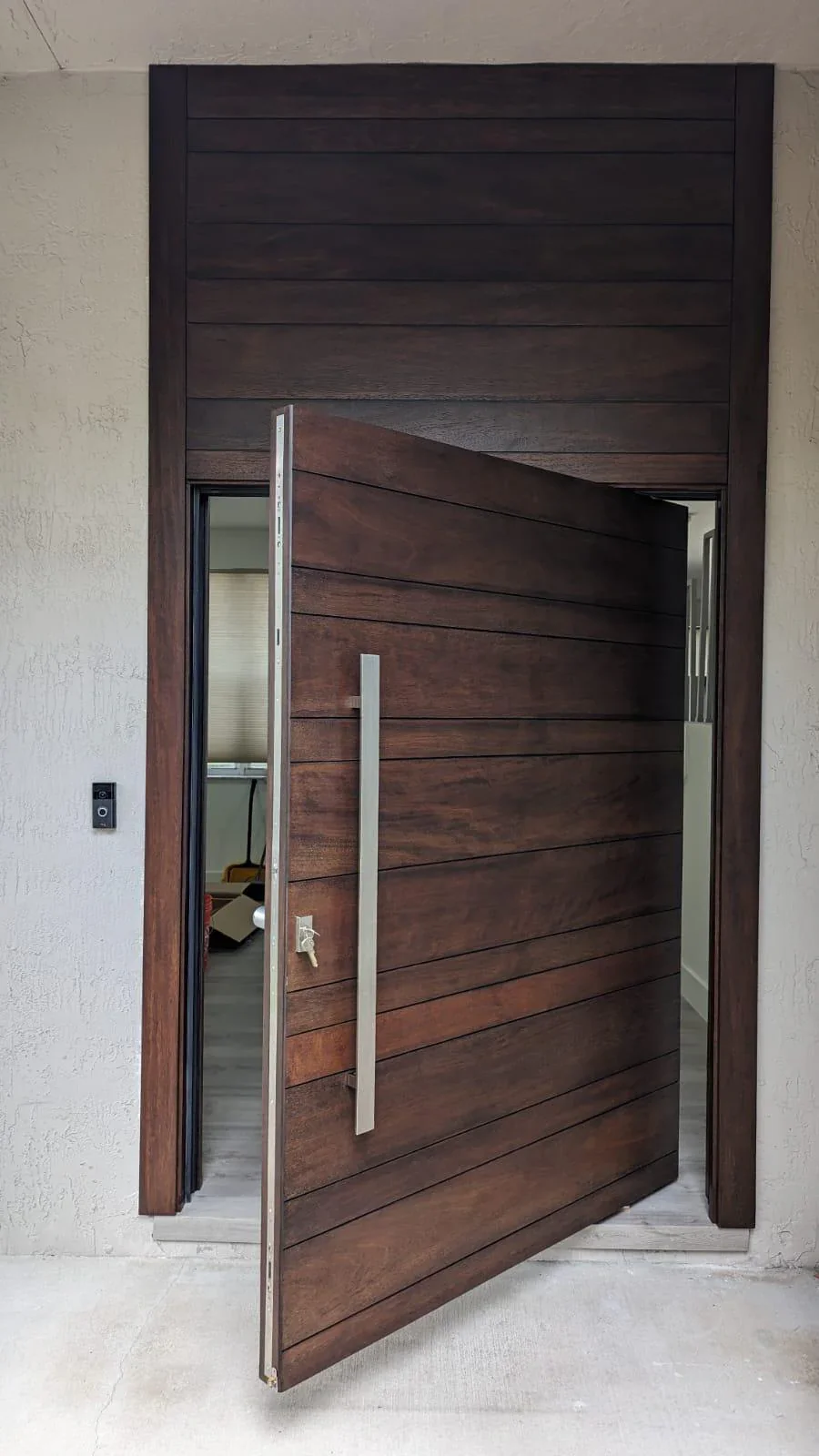Wood Pivot Door