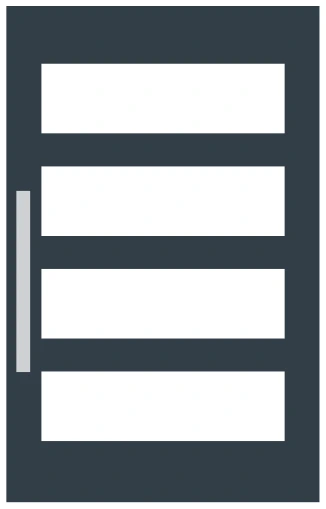 Impact door face design GMA-02
