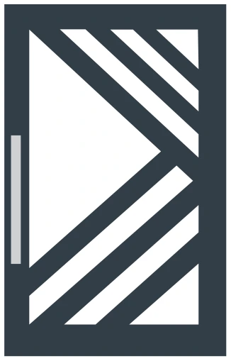 Impact door face design GMA-07