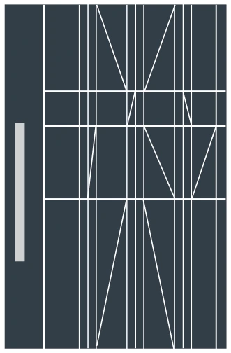 Impact door face design MAK