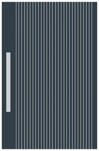 Impact door face design MAS