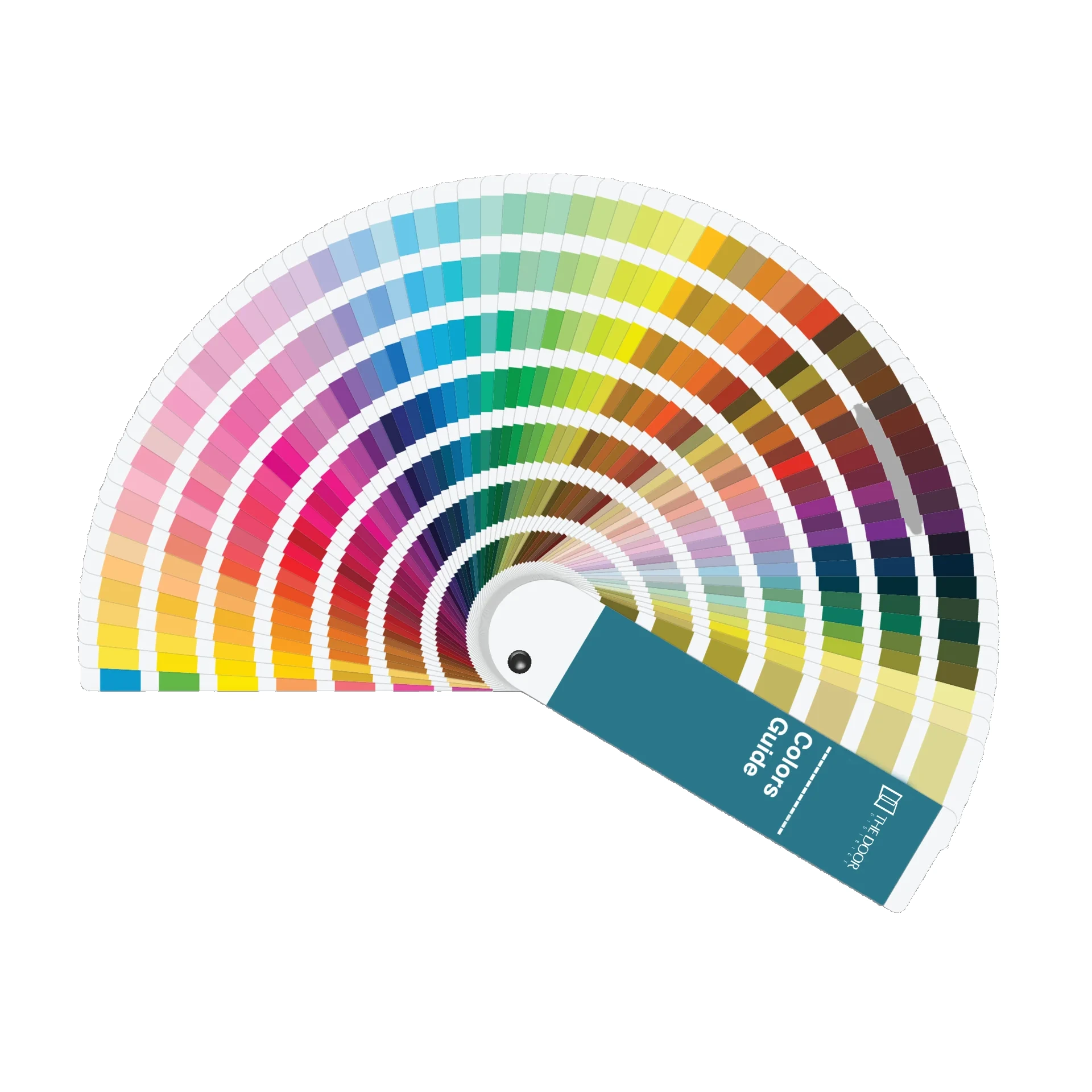 The Door District Colors Guide fan deck