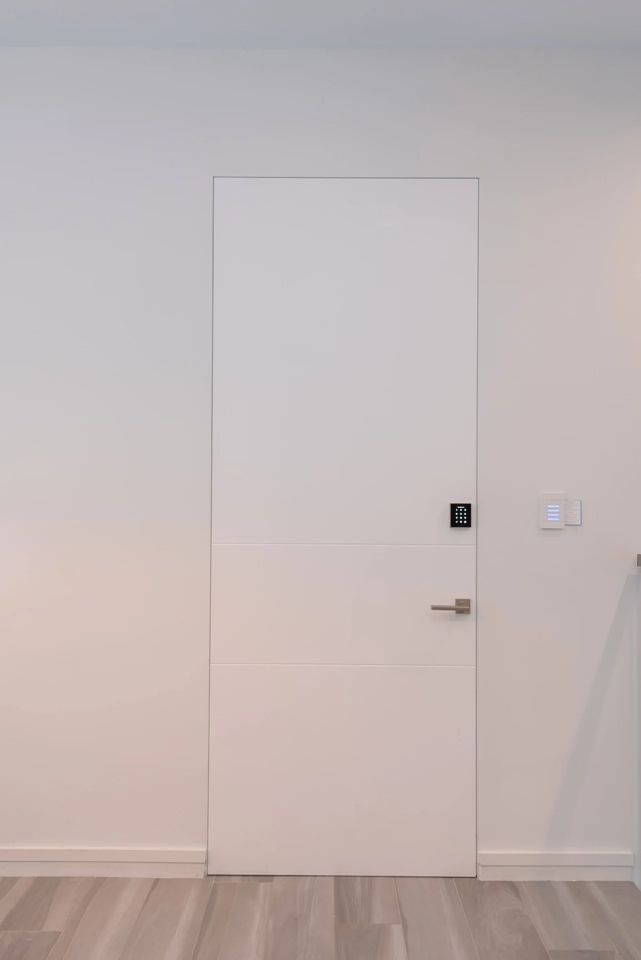 Frameless door