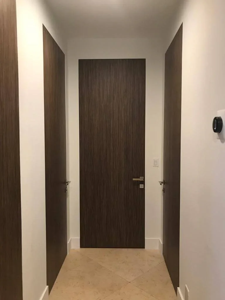 Frameless door