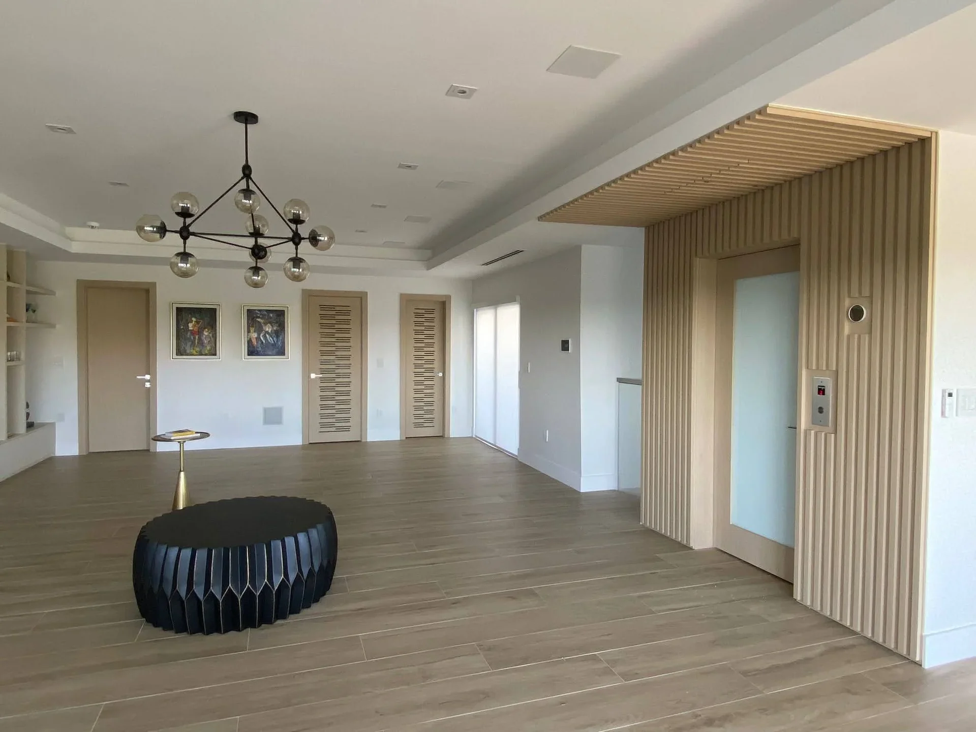 Custom door, residential project