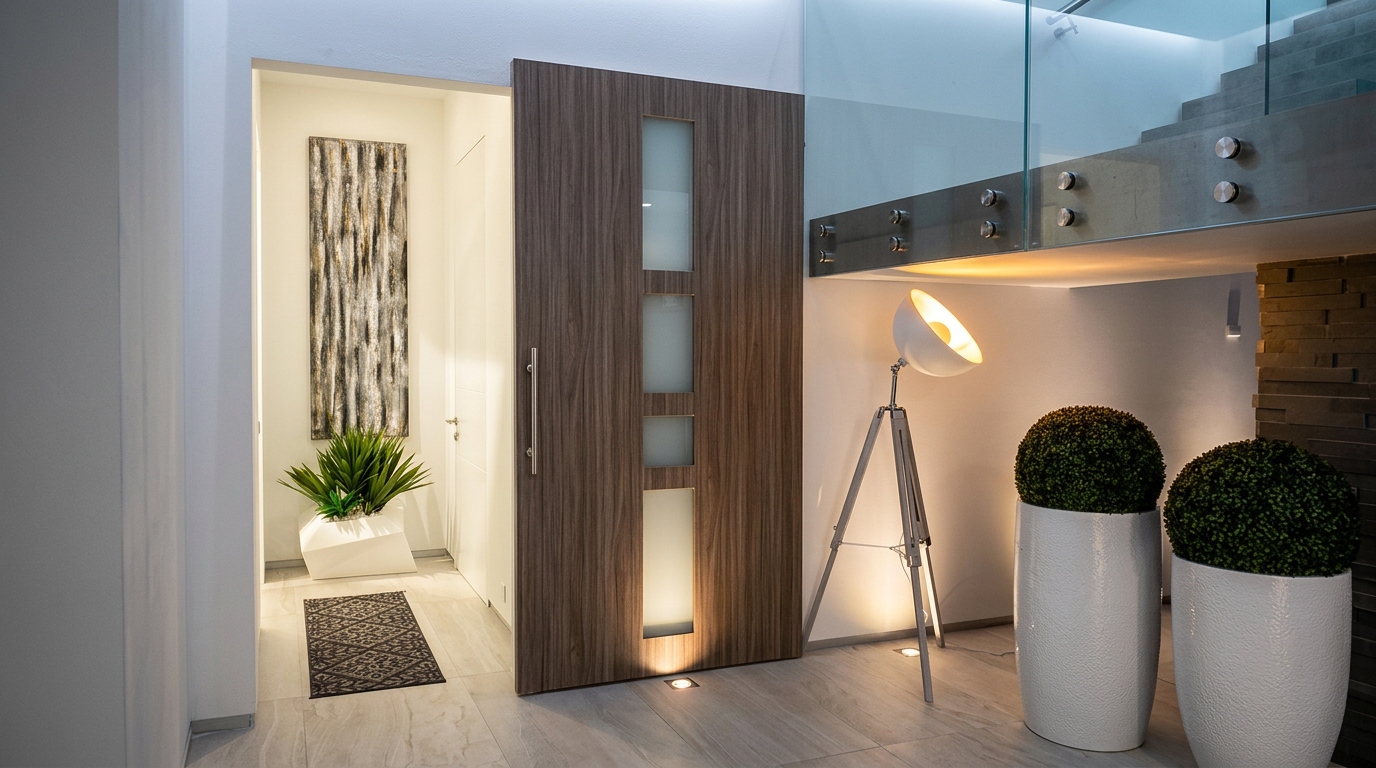 Glass Insert interior door