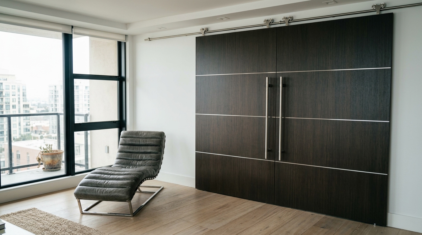 Metal Insert interior door
