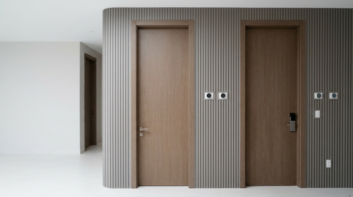 Prehung interior door