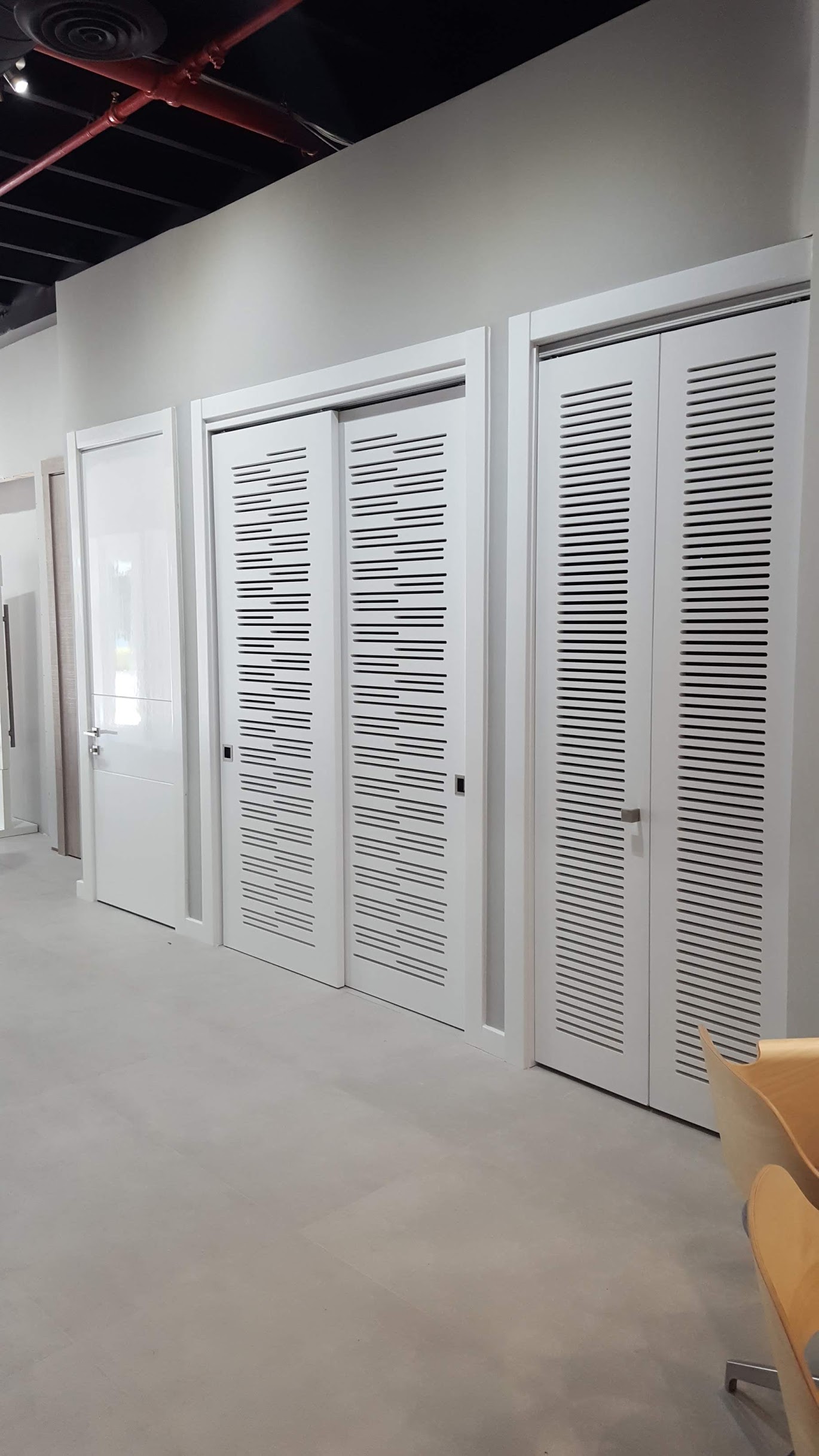 The Door District showroom interior in Doral, FL