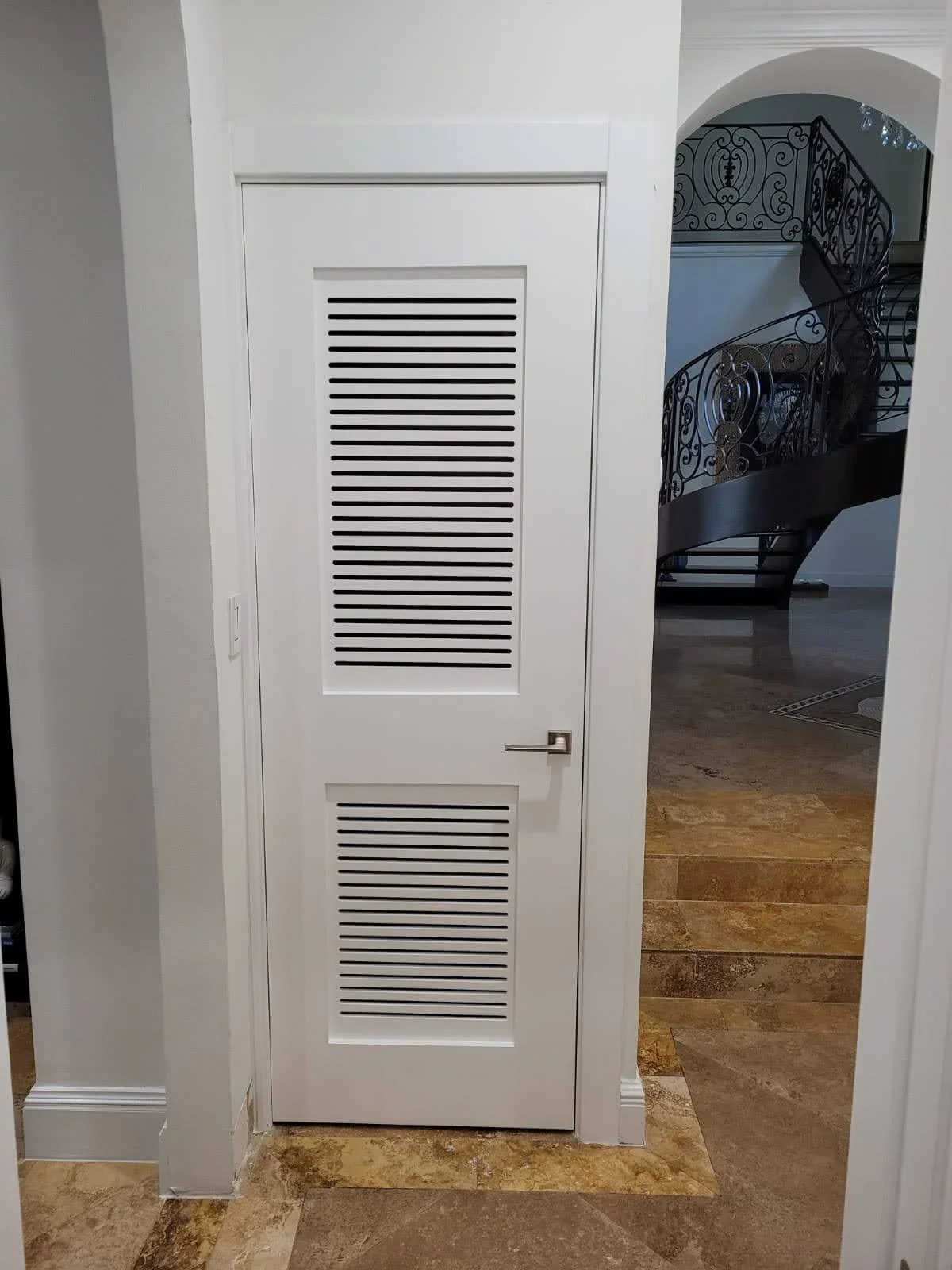 Ventilated door