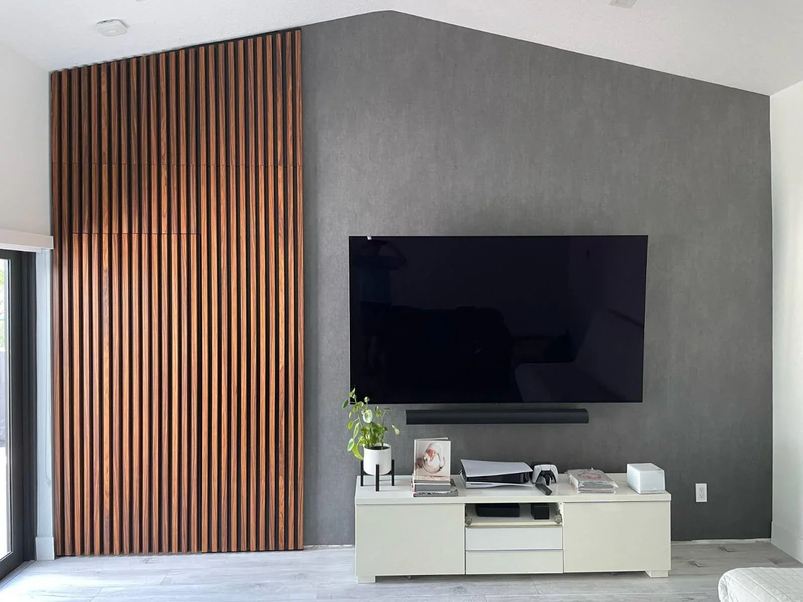 Wall paneling install