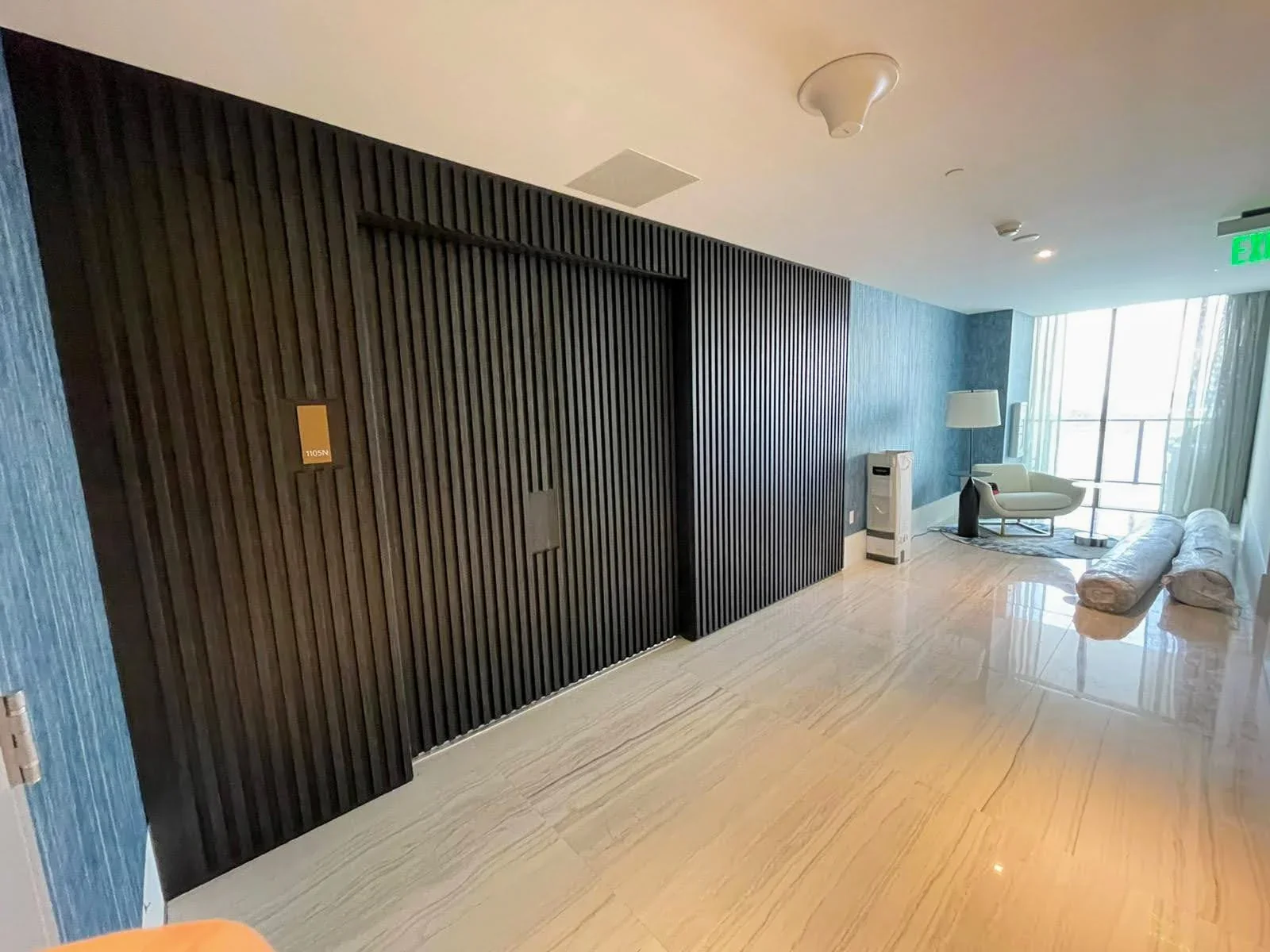 Wall paneling, kitchen